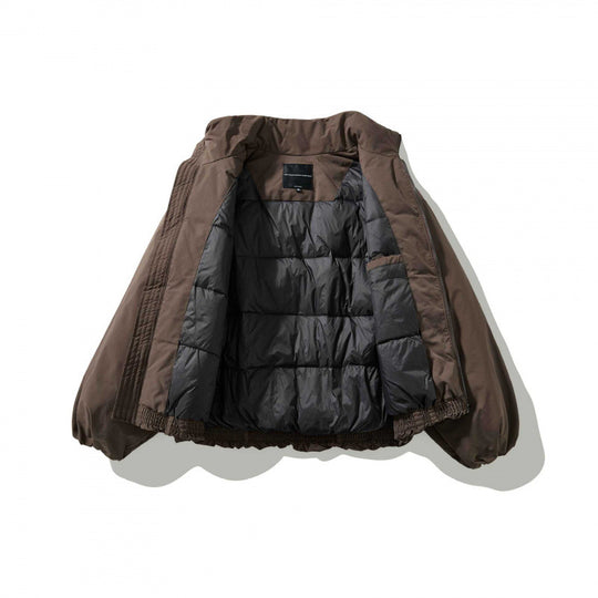 Unisex Kurz geschnittene wattierte Jacke mit Ballonärmeln und hohem Stehkragen Nord Taschen
