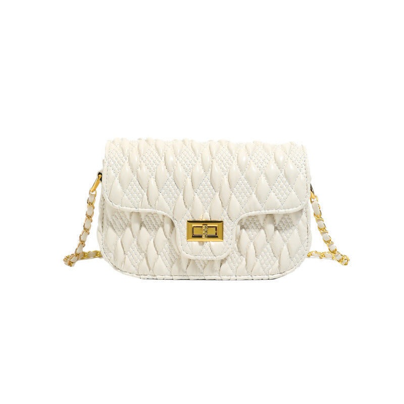 Damen elegante Umhängetasche im luxuriösen Steppdesign Nord Taschen