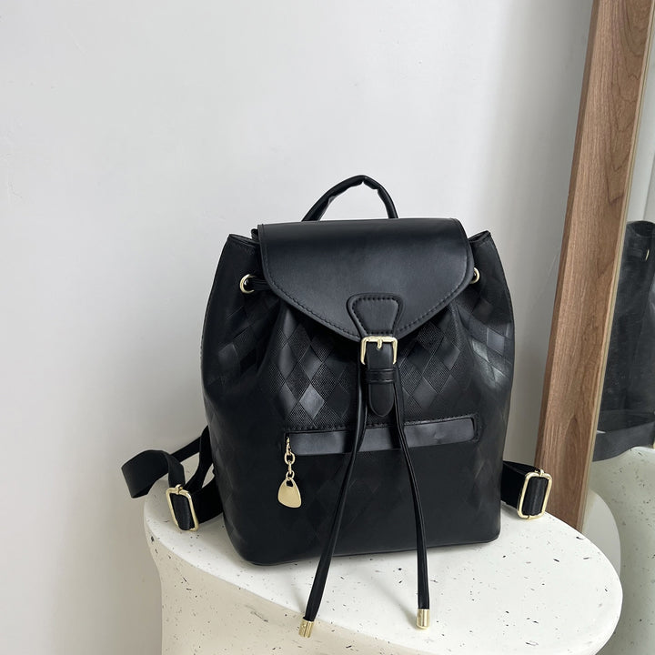 Damen stilvoller Rucksack mit geflochtenem Design Nord Taschen