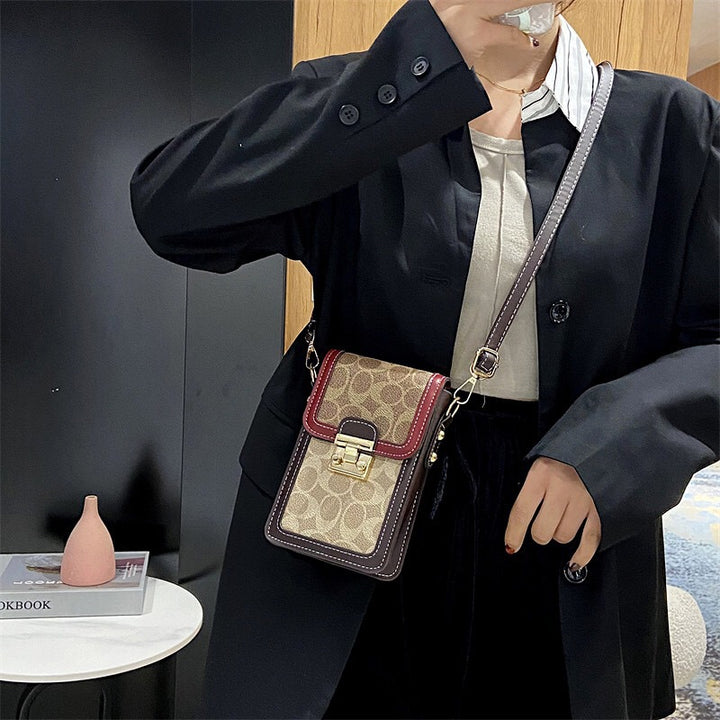 Damen Handytasche mit elegantem Verschluss Nord Taschen