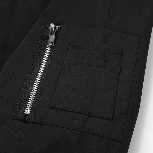 Herren Modische Bomberjacke mit Reißverschluss und praktischen Taschen Nord Taschen