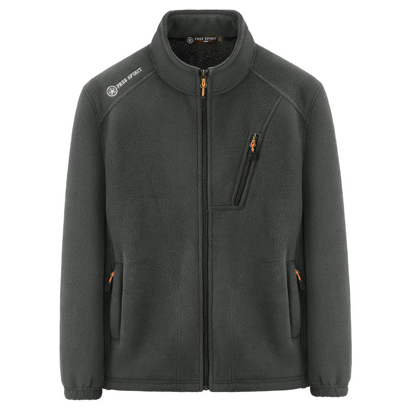 Herren Fleecejacke mit hoher Wärmeisolierung Nord Taschen