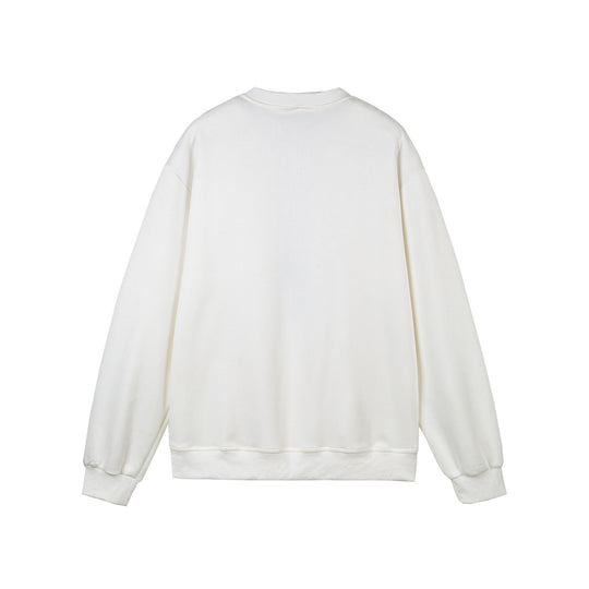 Damen Cropped Oversize‑Sweatshirt mit integriertem Hemdblusen‑Einsatz und V‑Ausschnitt Nord Taschen