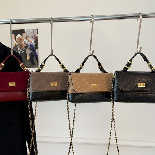 Damenhandtasche mit eleganten Steppdetails Nord Taschen