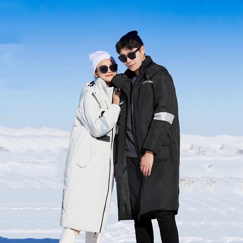 Herren Wärmender wasserdichter Winterparka mit Kapuze und reflektierenden Details Nord Taschen