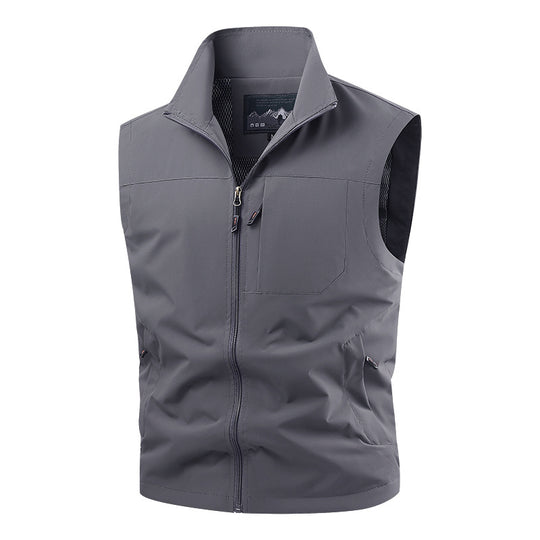 Herren Multifunktionale Outdoor-Gilet Nord Taschen