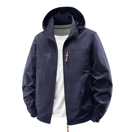Herren Leichte und atmungsaktive Outdoor-Jacke Nord Taschen