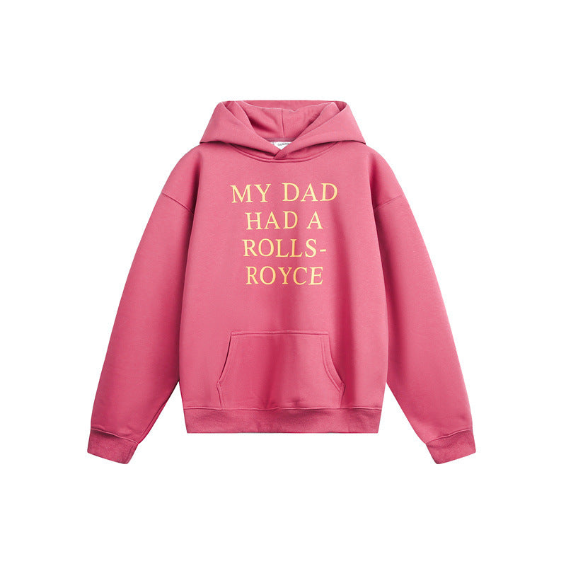 Damen Kapuzenpullover mit Statement-Print und Oversize-Schnitt Nord Taschen