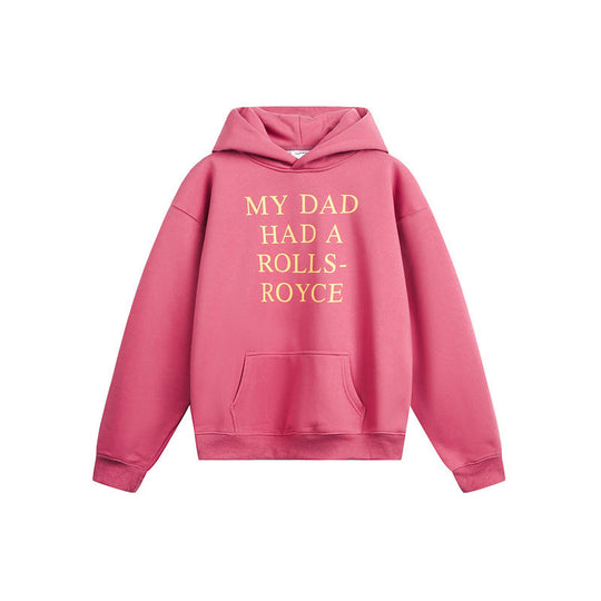 Damen Kapuzenpullover mit Statement-Print und Oversize-Schnitt Nord Taschen