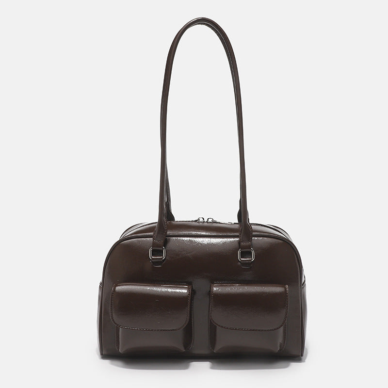 Damen praktische Handtasche mit mehreren Außentaschen Nord Taschen