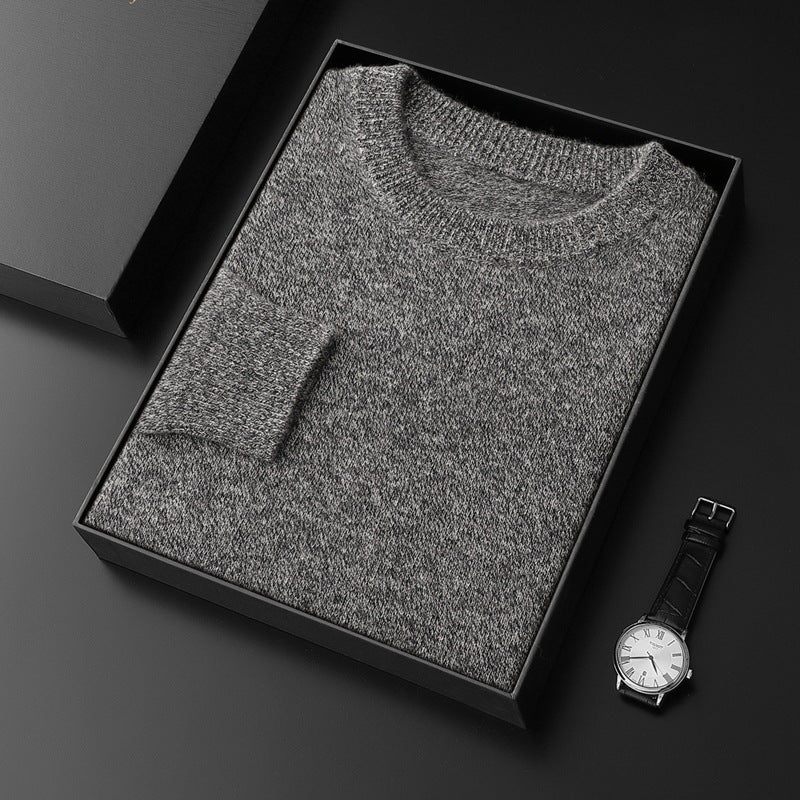 Herren Rundhals-Pullover im Kaschmir‑Look mit extraweichem Flor und Geschenkbox Nord Taschen
