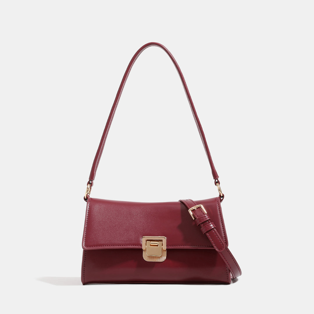 Damen Umhängetasche mit elegantem Klappverschluss und hochwertigem Kunstleder Nord Taschen