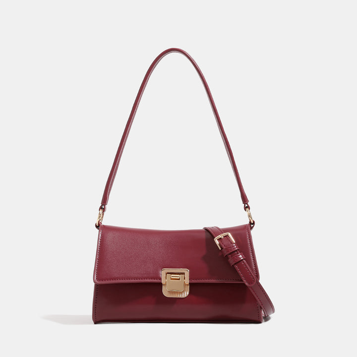 Damen Umhängetasche mit elegantem Klappverschluss und hochwertigem Kunstleder Nord Taschen