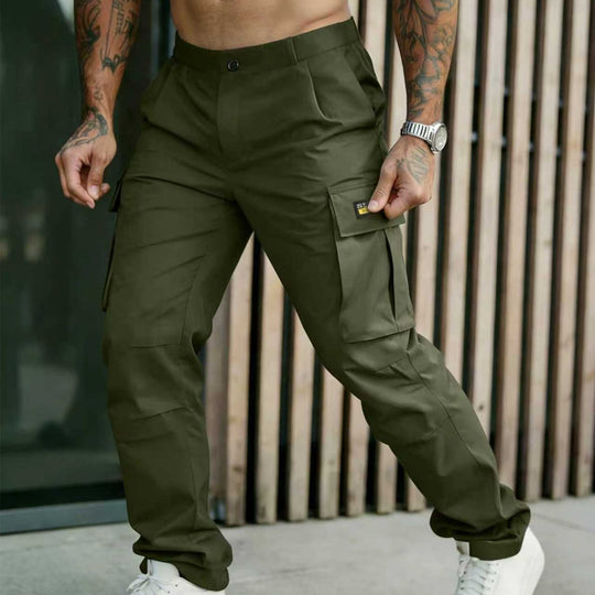 Herren Cargohose mit konisch zulaufendem Bein und Multifunktions‑Taschen Nord Taschen