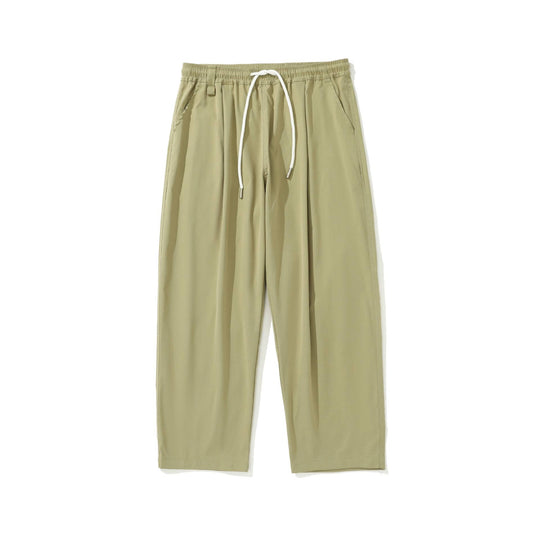 Damen Cropped-Komforthose mit elastischem Bund und Tunnelzug Nord Taschen