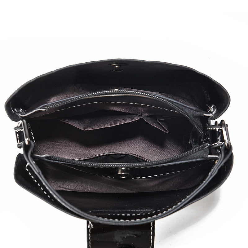Damen modische Handtasche mit geometrischem Design und abnehmbaren Schulterriemen Nord Taschen