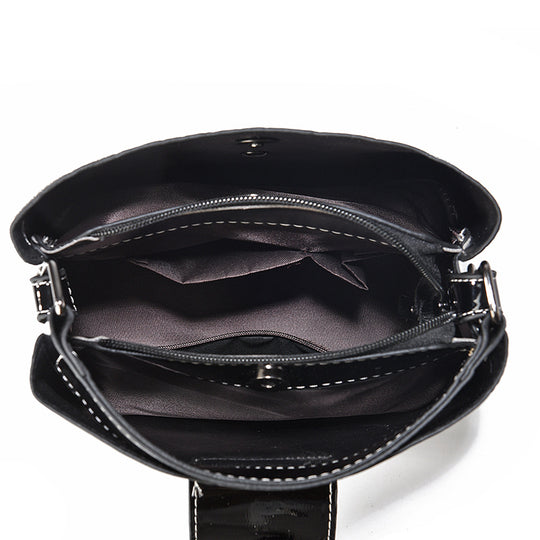 Damen modische Handtasche mit geometrischem Design und abnehmbaren Schulterriemen Nord Taschen