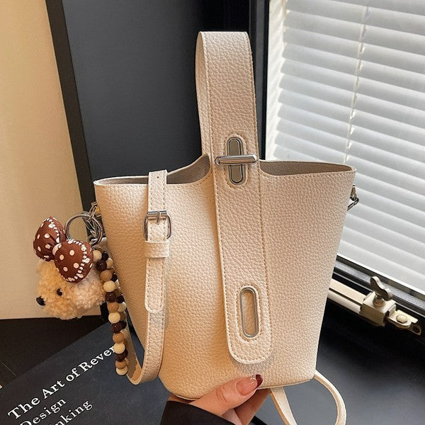 Damen praktische Handtasche mit abnehmbarem Schlüsselanhänger Nord Taschen