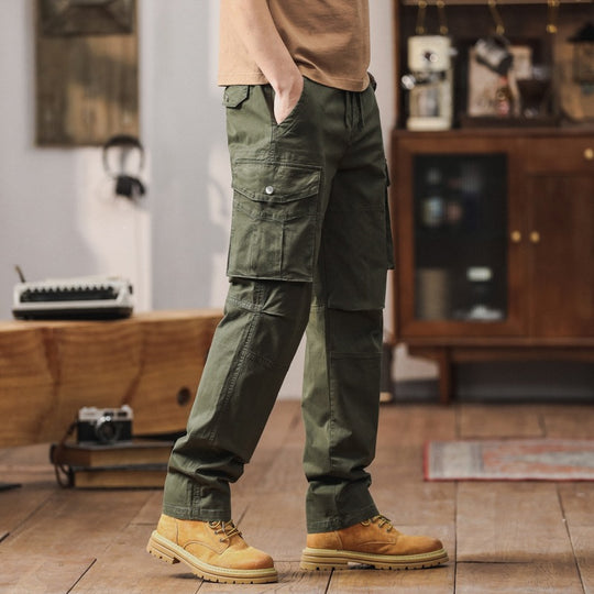 Herren Technische Cargohose mit geradem Schnitt, verstärkten Knien & Mehrfachtaschen Nord Taschen
