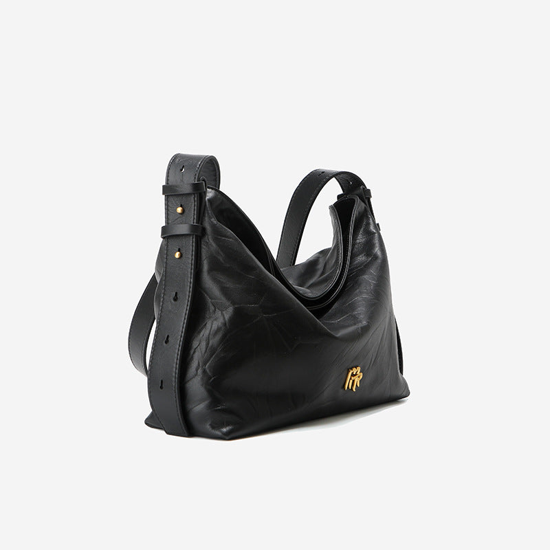 Damen Hobo Tasche aus hochwertigem Leder mit sanften Kurven Nord Taschen