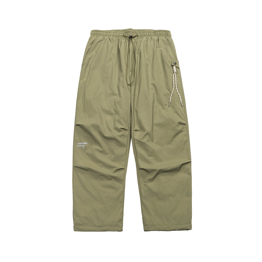 Herren Leichte Ripstop-Cargohose mit elastischem Bund und Utility-Tasche Nord Taschen