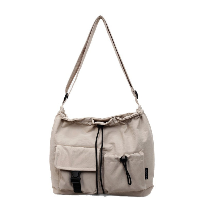 Damen Umhängetasche mit verstellbarem Kordelzug und praktischen Taschen Nord Taschen