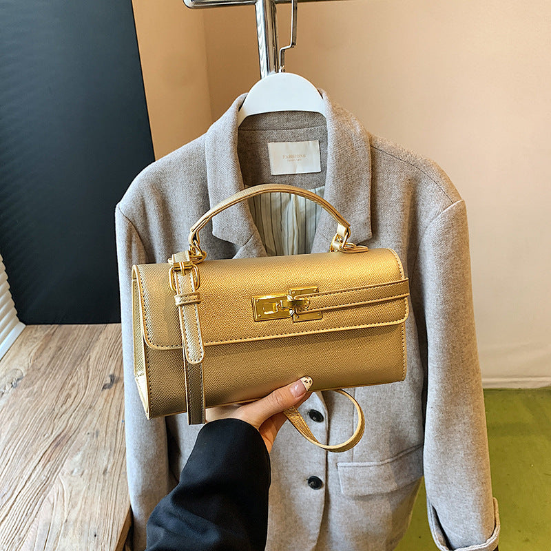 Damen Designer Umhängetasche mit luxuriösem Kettenverschluss Nord Taschen