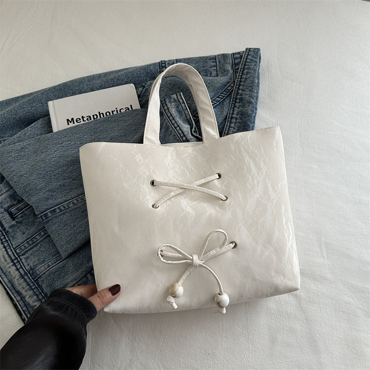 Damen modische Einkaufstasche mit kreativen Verschlussdetails Nord Taschen