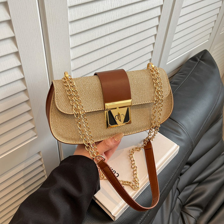Damen elegante Umhängetasche mit verstellbarem Kettenriemen Nord Taschen