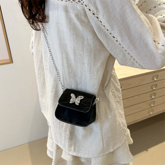 Damen Mini-Handtasche mit Schmetterlings-Detail Nord Taschen