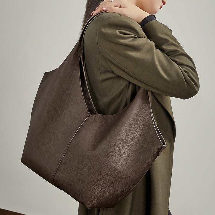 Damen Tote-Tasche im modernen minimalistischen Design mit geräumigem Innenlayout Nord Taschen
