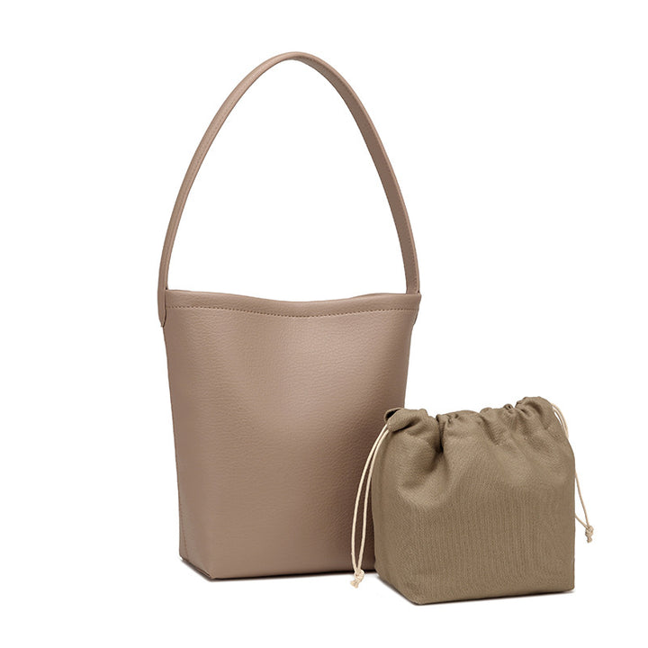 Damen Hobo-Handtasche aus hochwertigem Kunstleder mit elegantem Schnitt Nord Taschen