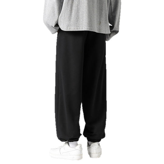 Herren Oversize-Jogginghose mit tiefer Leibhöhe, konischem Bein & extra langen Kordeln Nord Taschen