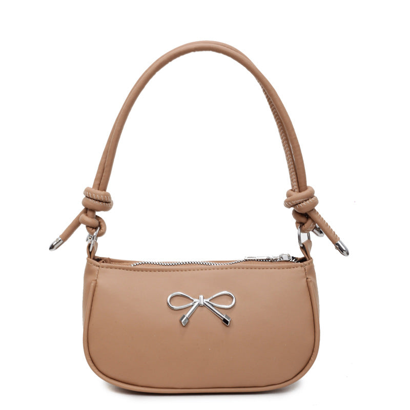 Damen elegante Handtasche mit dekorativen Schleifendetails Nord Taschen