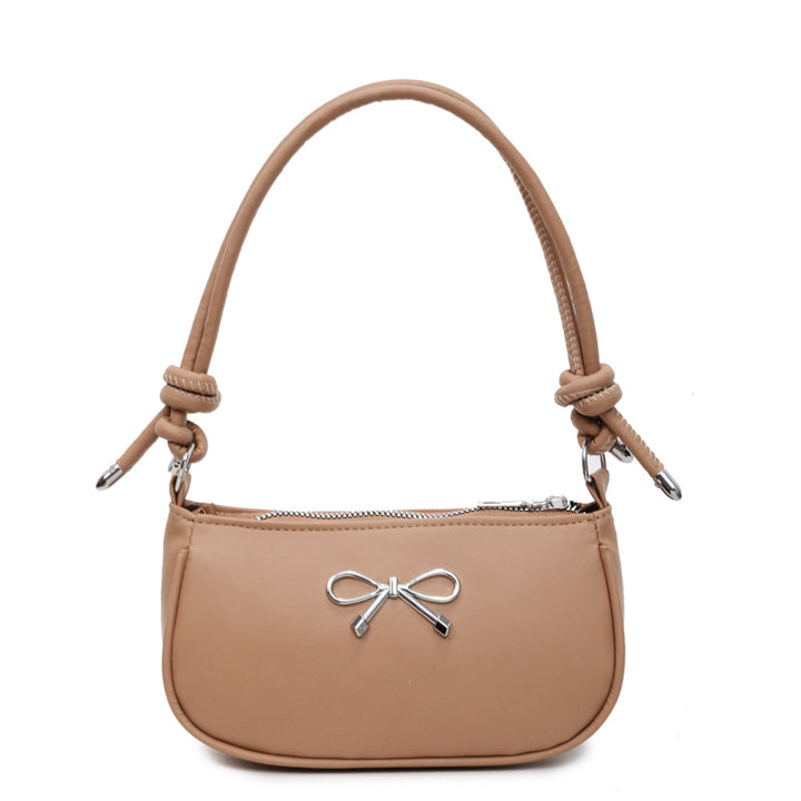 Damen elegante Handtasche mit dekorativen Schleifendetails Nord Taschen