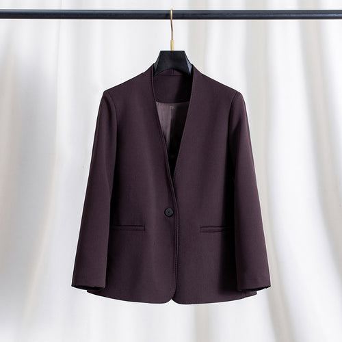 Damen Eleganter, taillierter Blazer Nord Taschen