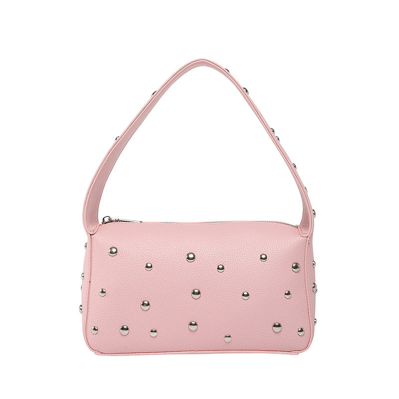 Damen modische Umhängetasche mit auffälligem Nieten-Design Nord Taschen