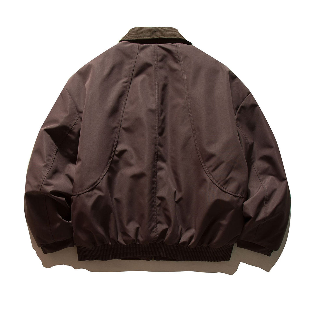 Herren Kurz geschnittener thermoisolierter Field‑Blouson mit Cordkragen und großzügigen Pattentaschen Nord Taschen