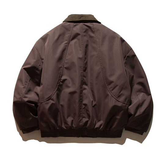 Herren Kurz geschnittener thermoisolierter Field‑Blouson mit Cordkragen und großzügigen Pattentaschen Nord Taschen
