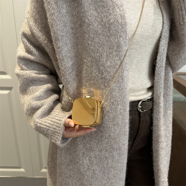 Damen Clutch im modernen Hexagon-Design mit eleganten Details Nord Taschen