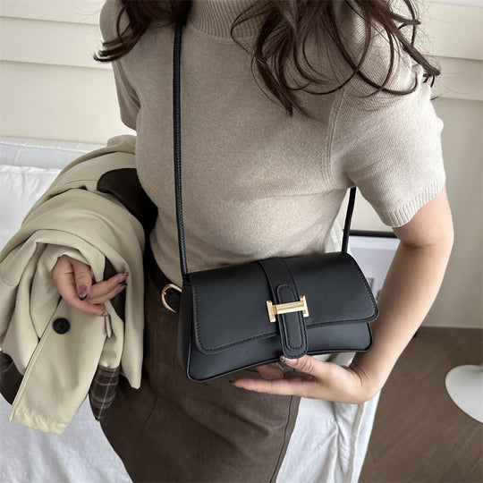 Damen elegante Clutch-Tasche mit raffiniertem Verschluss Nord Taschen