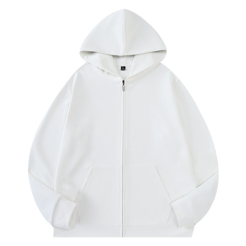 Unisex Oversize Kapuzen‑Zipjacke aus French‑Terry mit verdeckter Nahtführung Nord Taschen