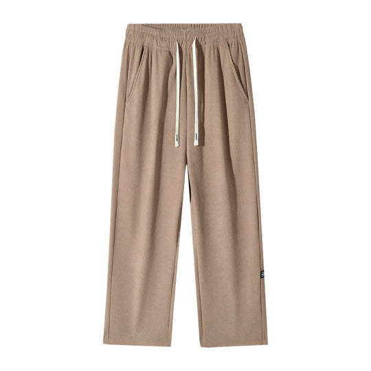 Damen Gefütterte Cord-Jogginghose mit Teddyfutter, Kordelzugbund & Seitentaschen Nord Taschen