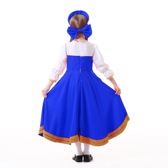 Mädchen Traditionelles Partykleid Nord Taschen