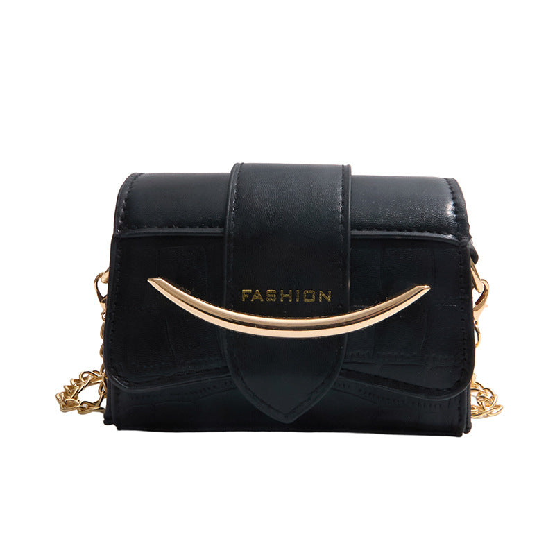 Damen Mini-Handtasche mit modernem Krokodilprägung und schickem Magnetverschluss Nord Taschen