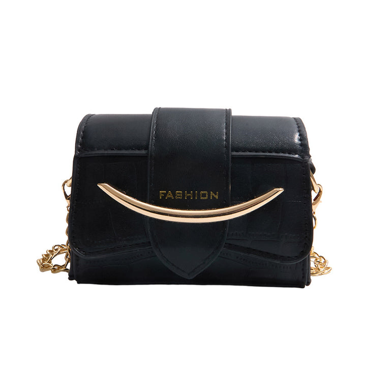 Damen Mini-Handtasche mit modernem Krokodilprägung und schickem Magnetverschluss Nord Taschen