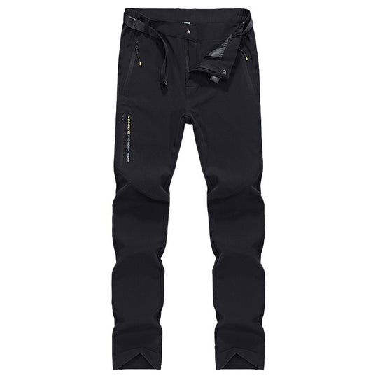 Damen Stretch-Softshell Outdoorhose mit vorgeformten Knien, verstellbarem Bund und Reißverschlusstaschen Nord Taschen