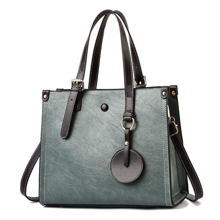 Damen elegante Henkeltasche mit abnehmbarem Schultergurt und strukturiertem Design Nord Taschen
