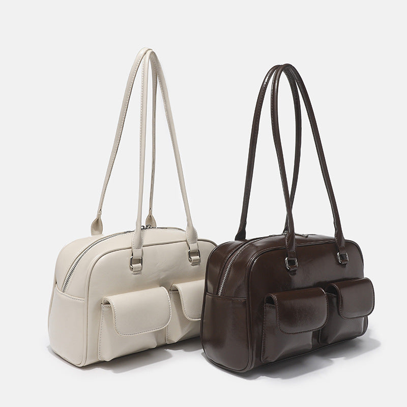 Damen praktische Handtasche mit mehreren Außentaschen Nord Taschen