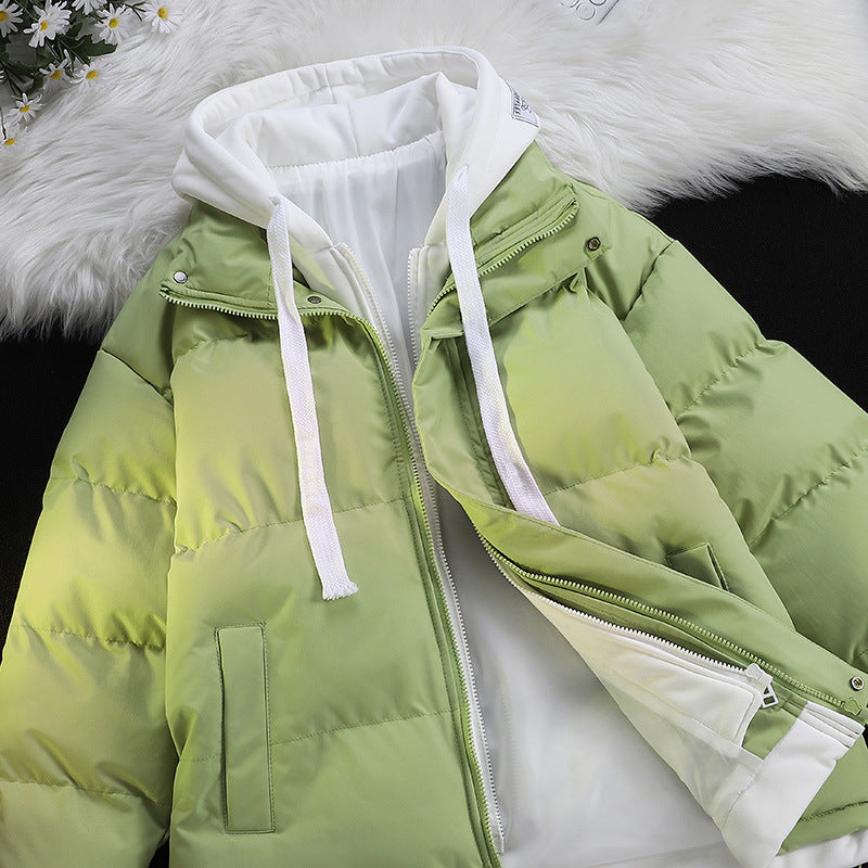 Damen Gesteppte Kapuzen‑Steppjacke mit integriertem Sweatliner und Zwei‑Lagen‑Design Nord Taschen